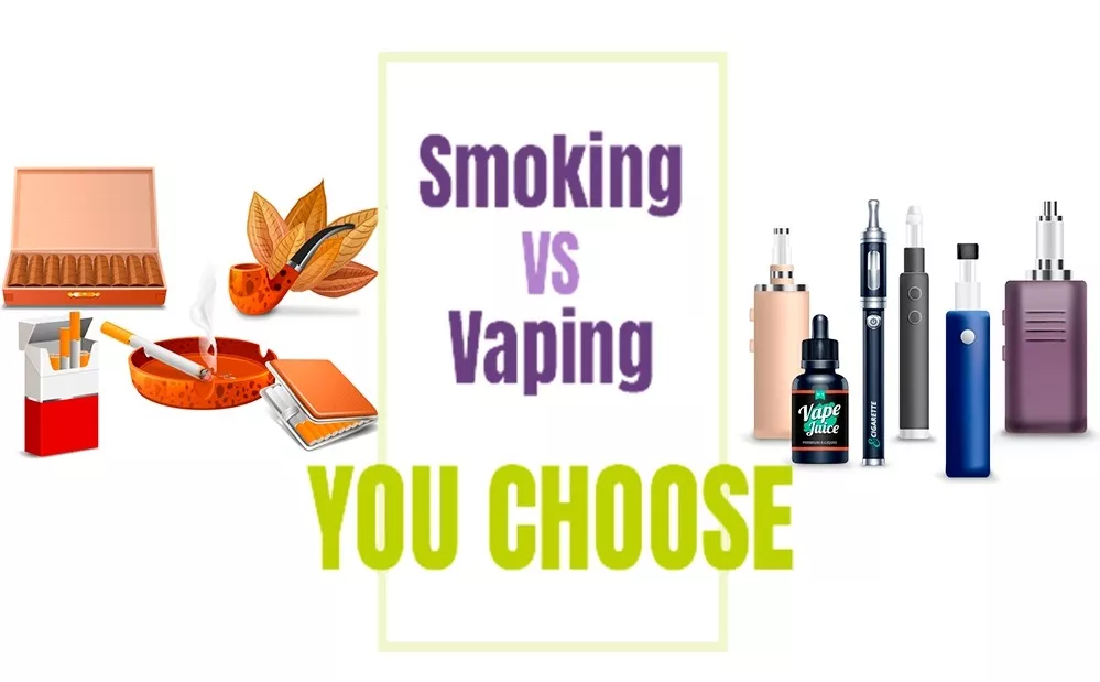 Rauchen vs. Dampfen