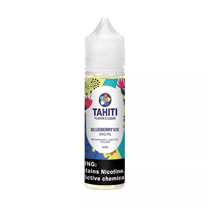 60ml Tahiti Blueberry Ice E-Liquid 7.62