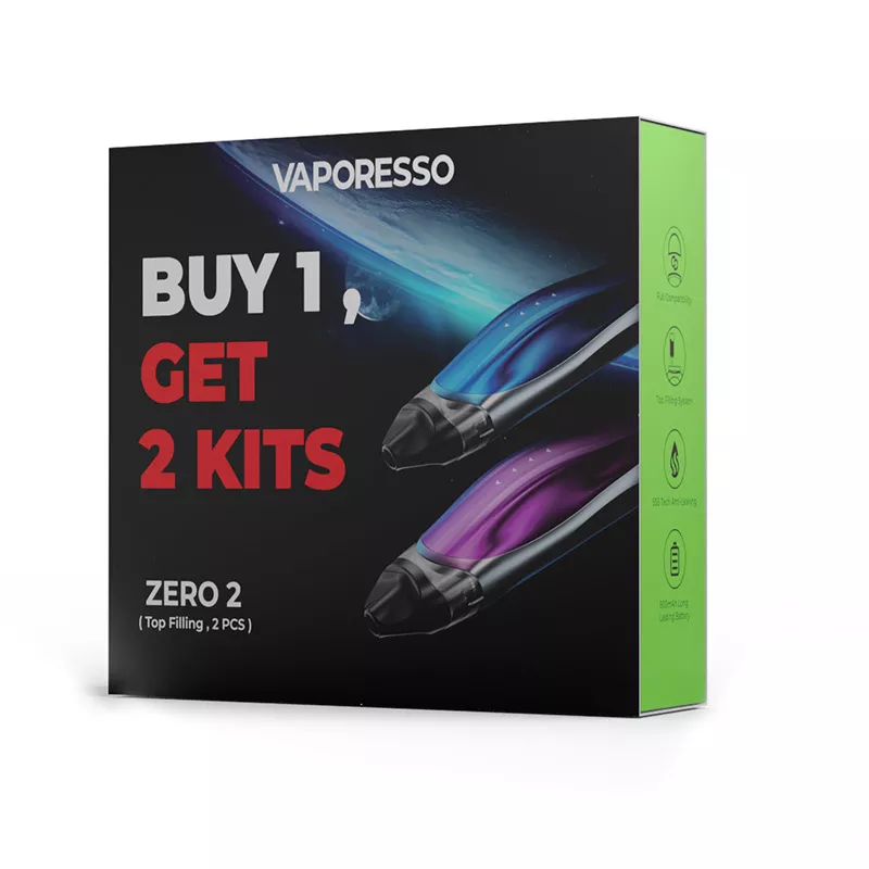 Vaporesso Zero 2 Pod System Kit 800mAh 3ml Limited Bundle 17.59