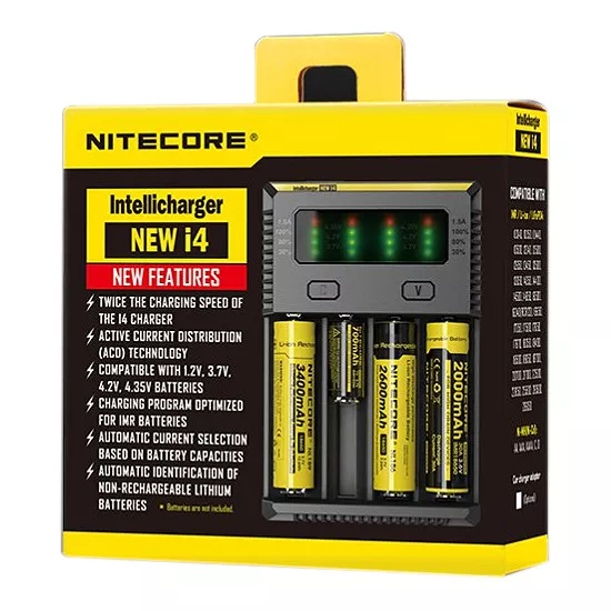 Nitecore New i4 Intellicharger Battery Charger EU/US 11.41