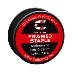 10ft Coilology Framed Staple Spool Wire 6.13