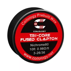 10ft Coilology Tri-Core Fused Clapton Spool Wire 4.056