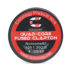 10ft Coilology Quad-core Fused Clapton Spool Wire 5.2574