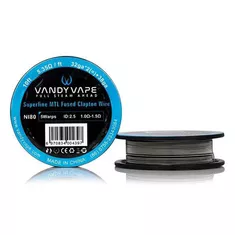 Vandy Vape Superfine MTL Fused Clapton Wire 5.37