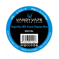 Superfine MTL Fused Clapton Wire 3m 4.97