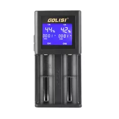 Golisi S2 2.0A Smart Charger With LCD Screen EU,US Plug 14.44
