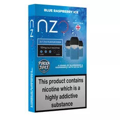NZO 10mg Pukka Juice Salt Cartridges with Red Liquids Nic Salt (50VG/50PG) 10.5165