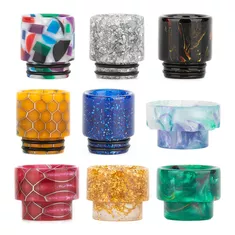 Reewape Resin 810 Drip Tip Random Color (10pcs/pack) 8.4