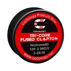 10ft Coilology Tri-Core Fused Clapton Spool Wire 3.65