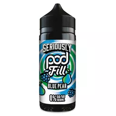 Doozy Vape - Seriously Pod Fill - 100ml - Blue Pear 5.75