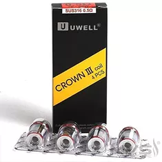 Uwell Crown 3 Replacement Coil 4pcs 8.07
