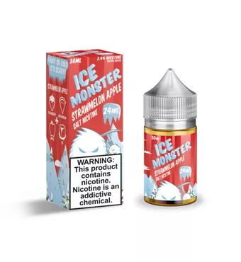 30ml Jam Monster Ice Monster Strawberry Apple Nic Salt E-liquid