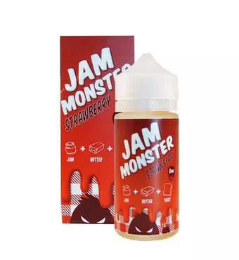 100ml Jam Monster Strawberry E-liquid