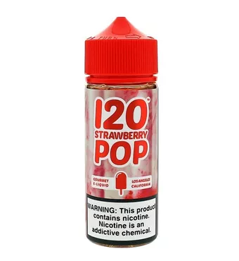 120ml Mad Hatter 120 Strawberry Pop E-liquid