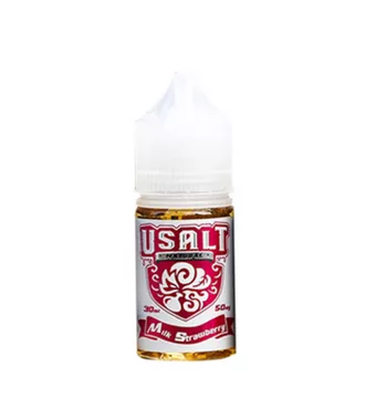 30ml Usalt Premium Nicotine Salt Milk Strawberry E-liquid
