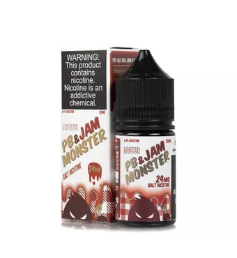 30ml PB&Jam Monster Strawberry Salt E-liquid