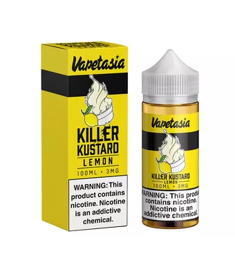 100ml Vapetasia Killer Kustard Lemon E-liquid