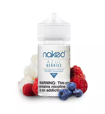 60ml Naked 100 Cream Azul Berries E-Liquid