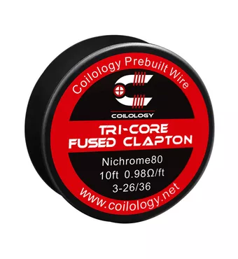 10ft Coilology Tri-Core Fused Clapton Spool Wire