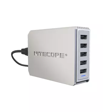 Nitecore UA55 USB Adapter(US/Euro/AU Plug)