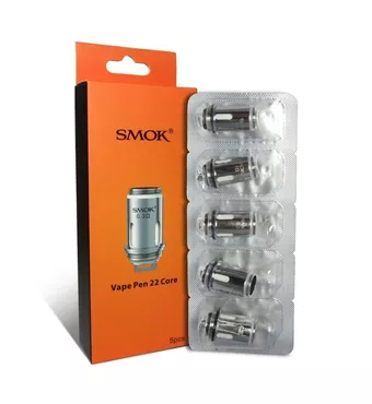 Smok Vape Pen 22 Replacement Coil Dual Core Coil 5pcs- 0.3ohm