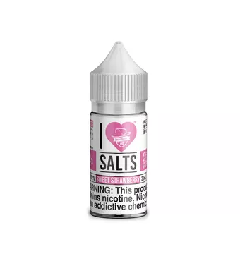 30ml Mad Hatter I Love Salts Sweet Strawberry Salt E-liquid