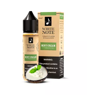 60ml White Note Mint Cream Tobacco E-liquid
