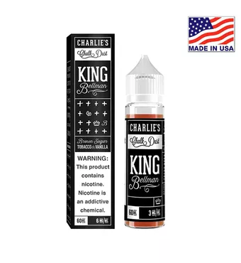 60ml Charlie's Chalk Dust King Bellman E-liquid