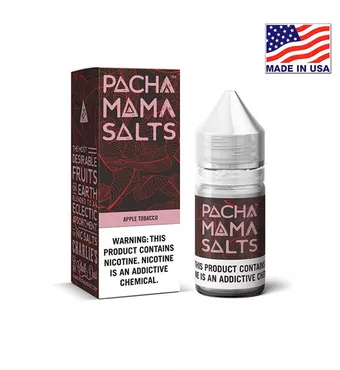 30ml Charlies Chalk Dust Pacha Mama Salts Apple Tobacco E-liquid