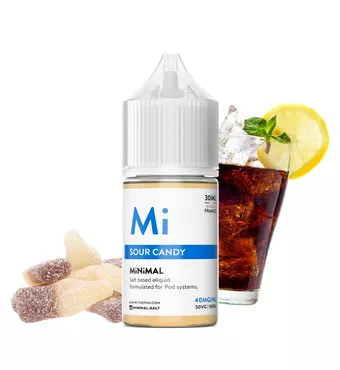 30ml Minimal Sour Candy Salt E-liquid