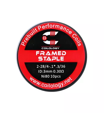 Coilology Framed Staple Prebuilt Coil 10pcs