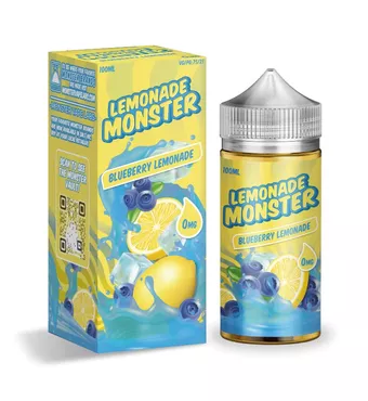 100ml Jam Monster Lemonade Monster Blueberry Lemonade E-liquid