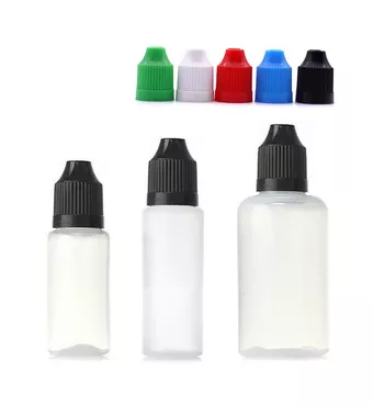 PE Empty Squeezable Ejuice Bottles With Childproof