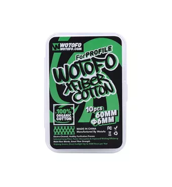 Wotofo Xfiber Cotton 6mm