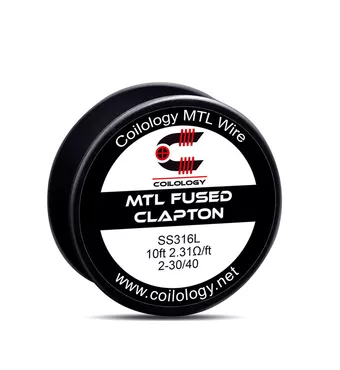10ft Coilology MTL Fused Clapton Wire - SS316L