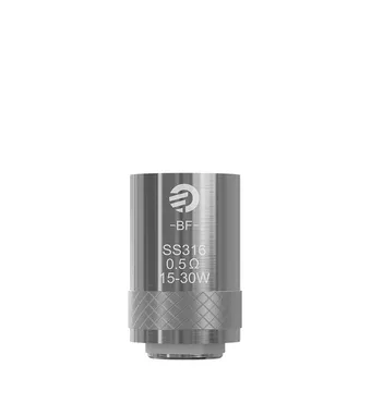 Joyetech Bottom Feeding SS316 Coil Head for eGo AIO Kit Mouth to Mouth Inhale 5pcs-0.6ohm