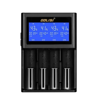 Golisi S4 2.0A Smart Charger With LCD Screen EU,US Plug