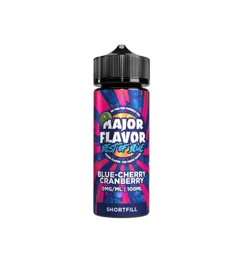 Major Flavour Best Of Blue 100ml Shortfill 0mg (70VG/30PG)