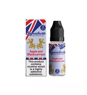 3mg Signature Vapours TPD 10ml E-Liquid (50VG/50PG)