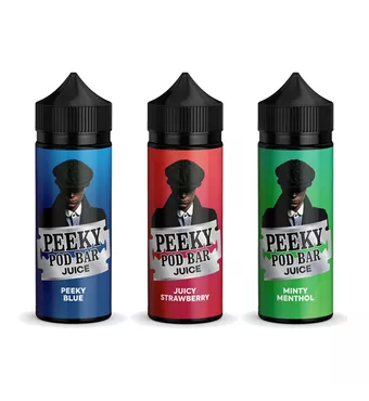 Peeky Blenders Pod Bar Juice 100ml Shortfill 0mg (50VG/50PG)