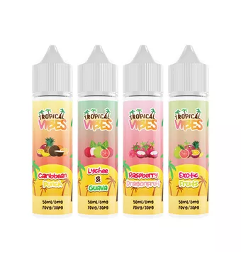 Tropical Vibes 50ml Shortfill 0mg (70VG/30PG)