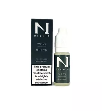 NIC NIC 15mg Nicotine Shot 10ml 100VG