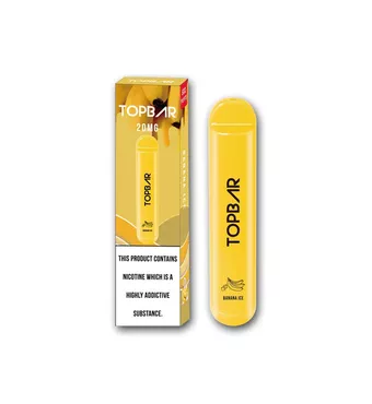 20mg Top Bar Disposable Vape Pod 600 Puffs