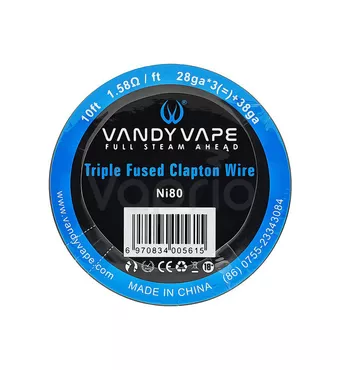Vandy Vape Triple Fused Clapton Wire