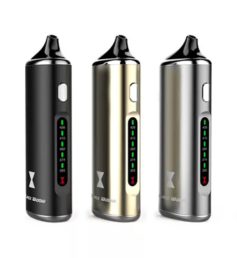 Kingtons BLK Black Widow Dry Herb & Wax Vaporizer 2200mAh