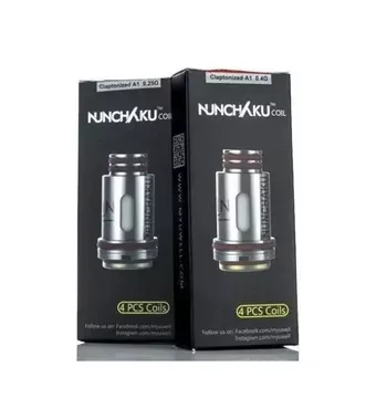 Uwell Replacement Coils (0.2ohm & 0.25ohm & 0.4ohm & 0.14ohm) For Nunchaku,Nunchaku 2 Tank Atomizer (4pcs/Pack)