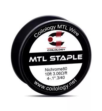 10ft Coilology MTL Staple Spool Wire