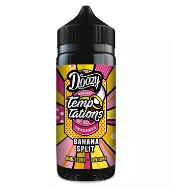 Doozy Vape - Doozy Temptation - 100ml - Banana Split