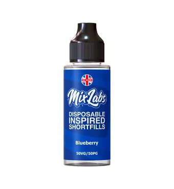 Mix Labs - 100ml Shortfill - Blueberry