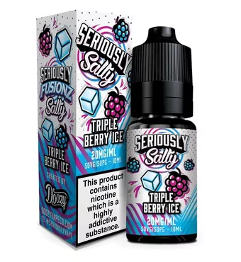 Doozy Vape - Seriously Salty Fuisionz - Triple Berry Ice